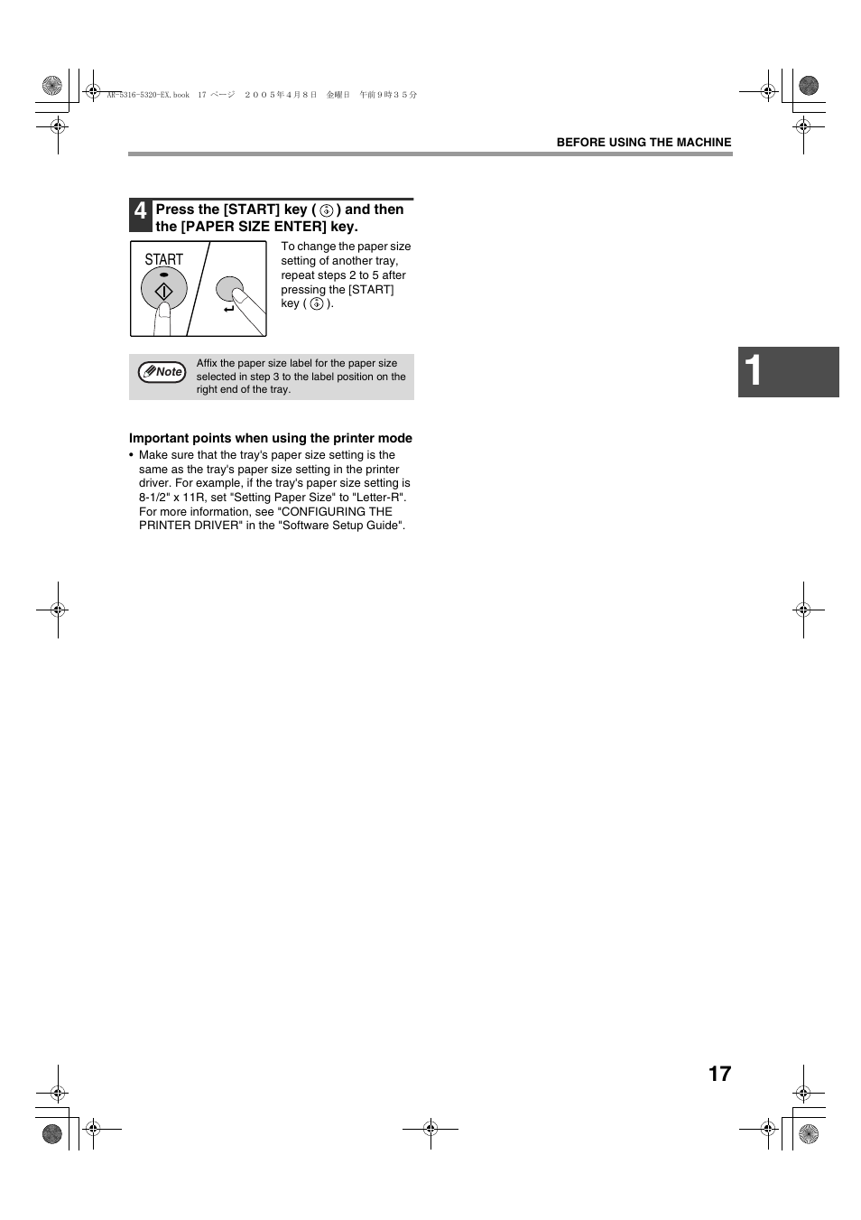 Sharp AR-5316 User Manual | Page 19 / 80