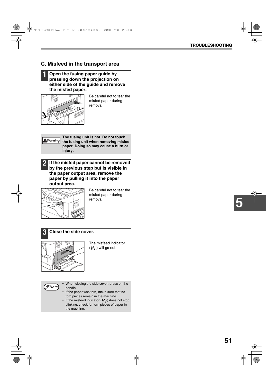 Sharp AR-5316 User Manual | Page 53 / 80