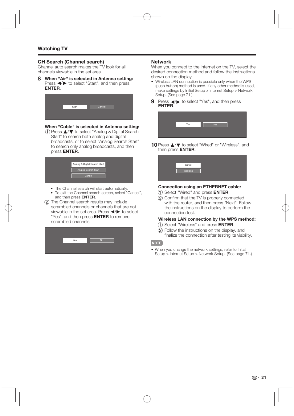 Sharp LC-90LE745U User Manual | Page 23 / 98
