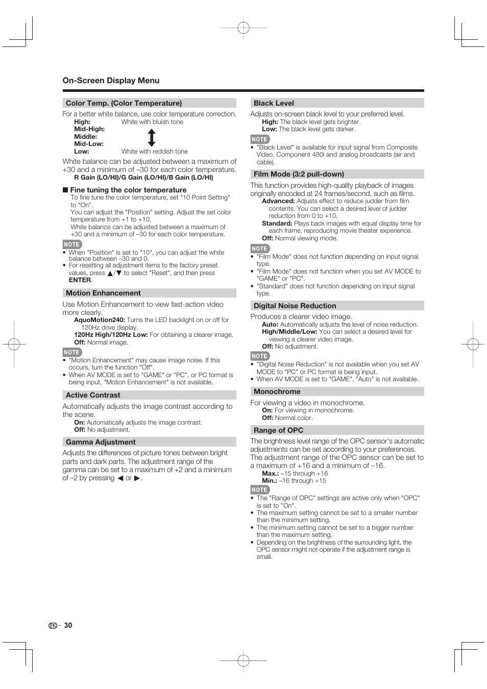 Sharp LC-90LE745U User Manual | Page 32 / 98