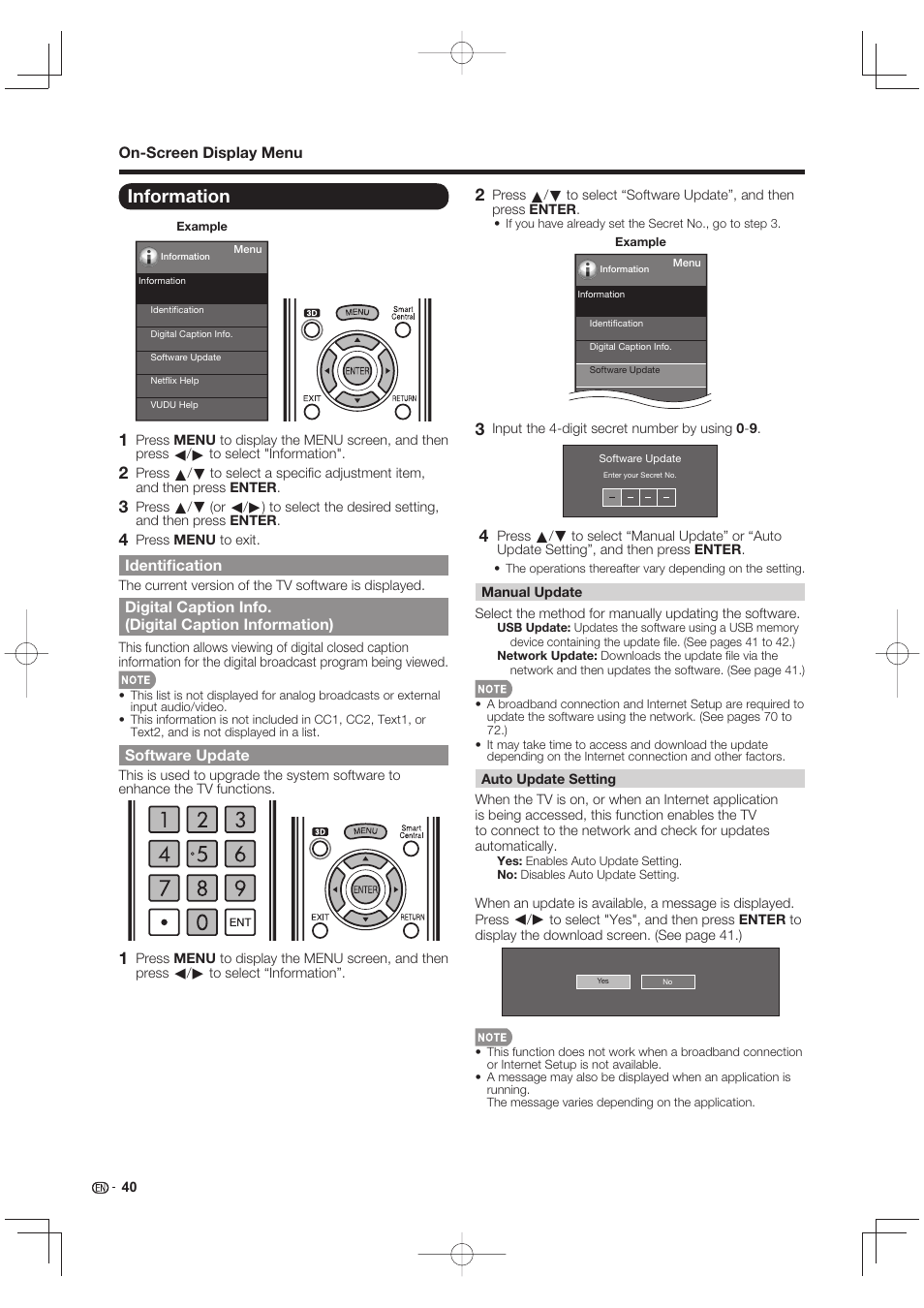 Information | Sharp LC-90LE745U User Manual | Page 42 / 98