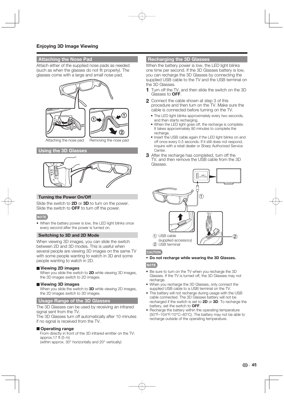 Sharp LC-90LE745U User Manual | Page 47 / 98