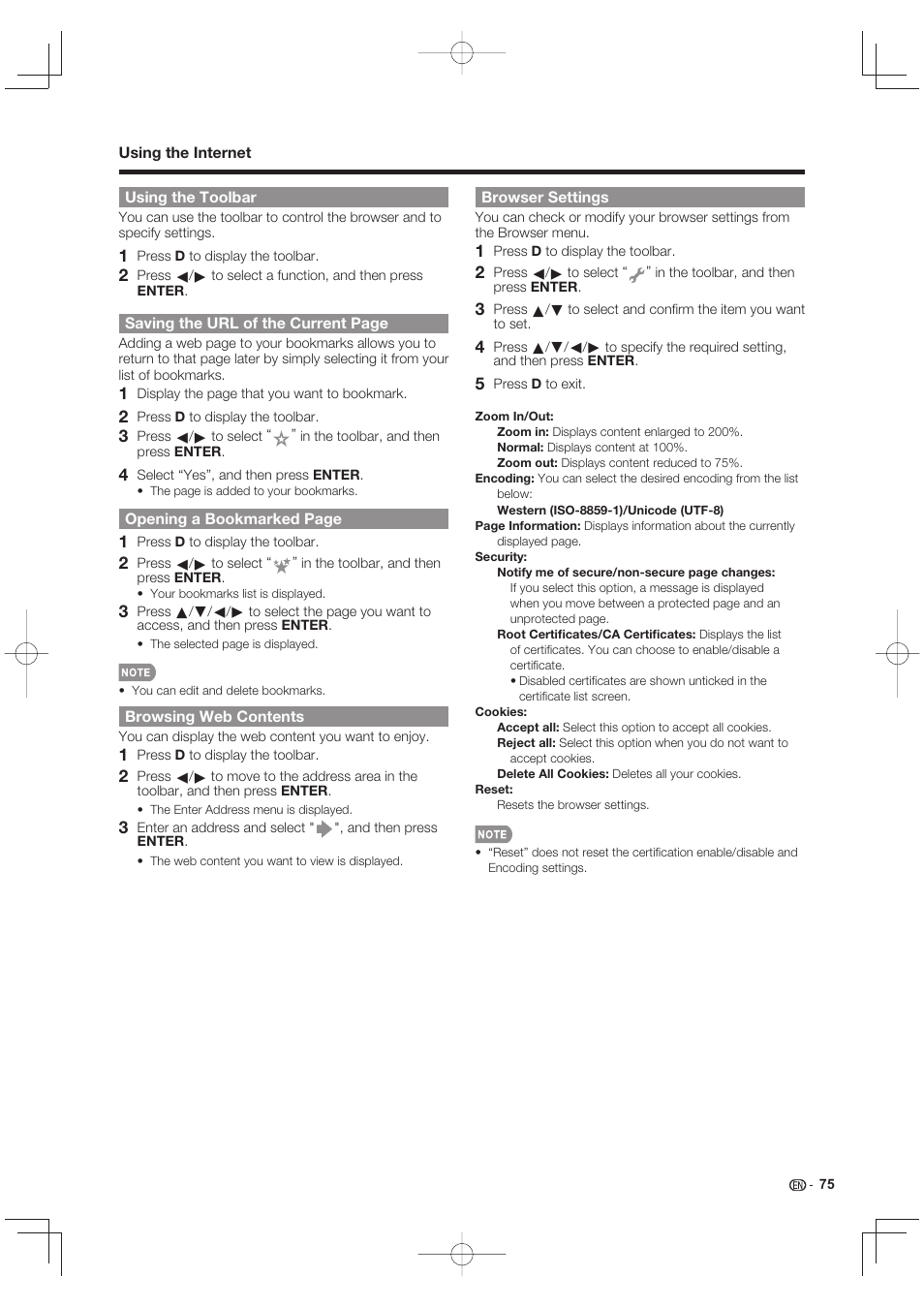 Sharp LC-90LE745U User Manual | Page 77 / 98