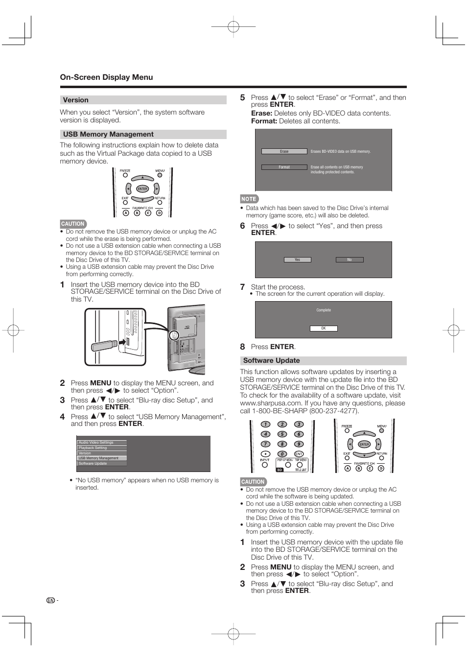 Sharp Aquos LC 46BD80UN User Manual | Page 46 / 65