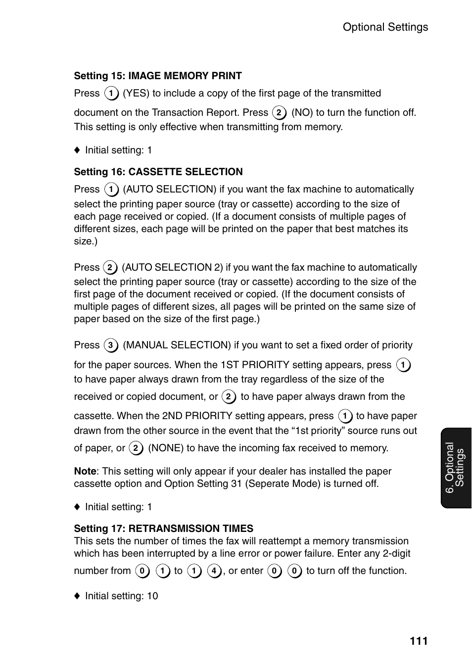 Sharp FO-4470 User Manual | Page 113 / 148