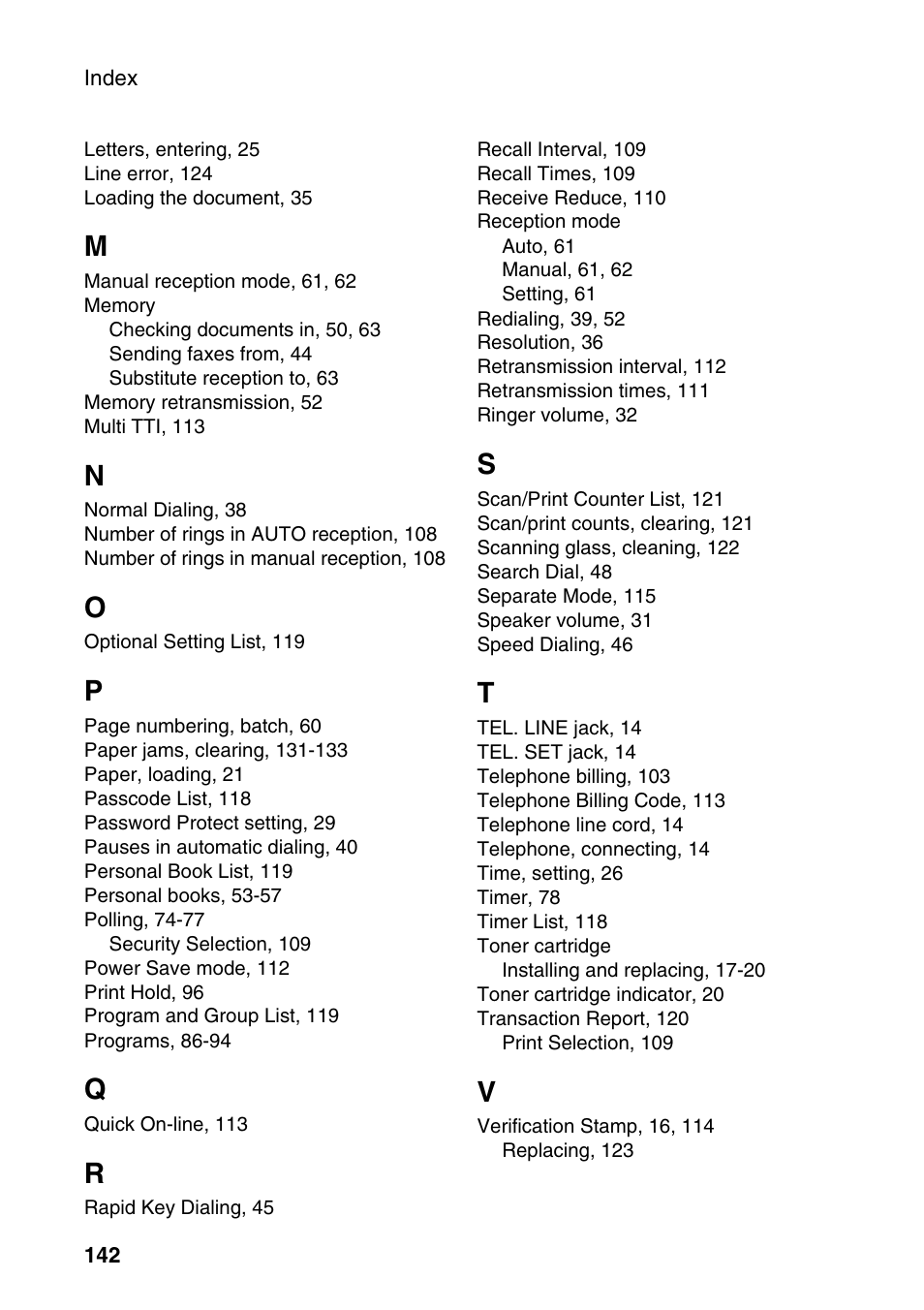 Sharp FO-4470 User Manual | Page 144 / 148