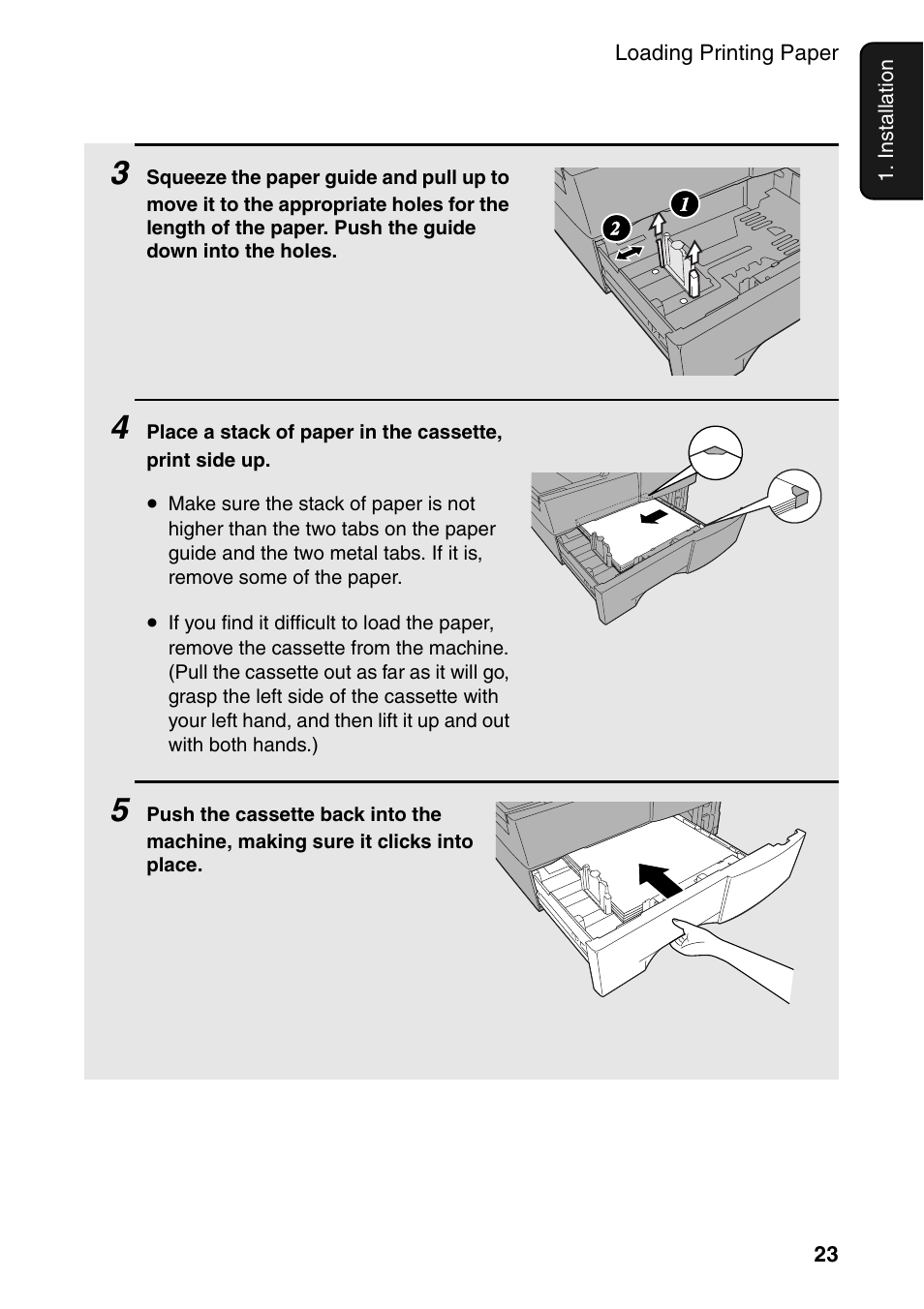 Sharp FO-4470 User Manual | Page 25 / 148