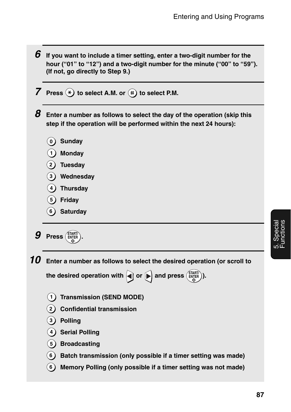 Sharp FO-4470 User Manual | Page 89 / 148