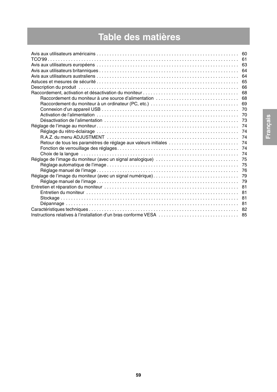 Sharp LL-T1811W User Manual | Page 59 / 144