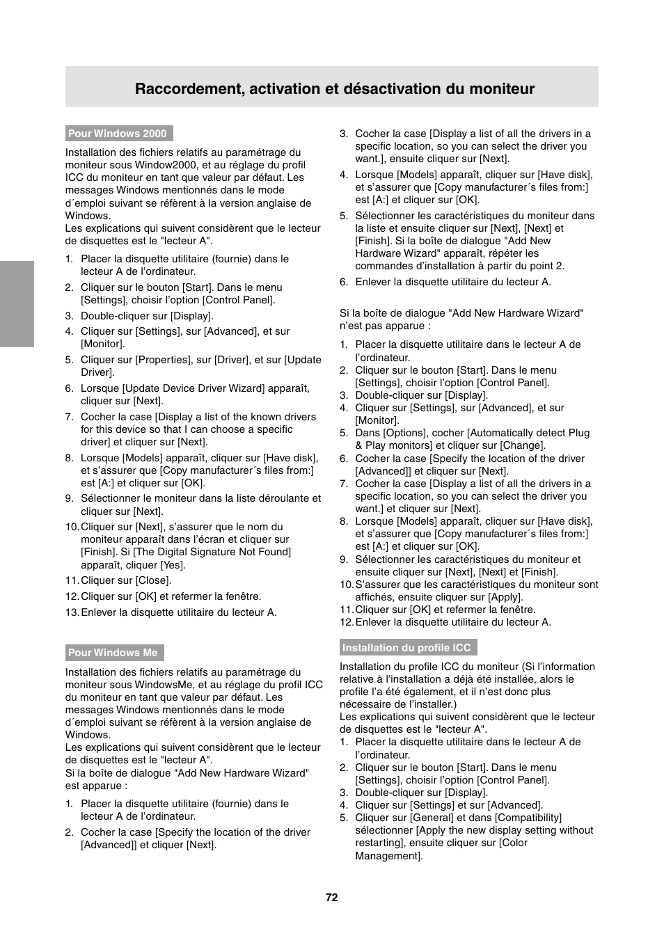 Sharp LL-T1811W User Manual | Page 72 / 144