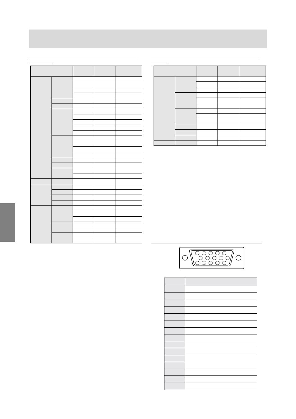 Especificaciones | Sharp LL-T1610W User Manual | Page 140 / 143