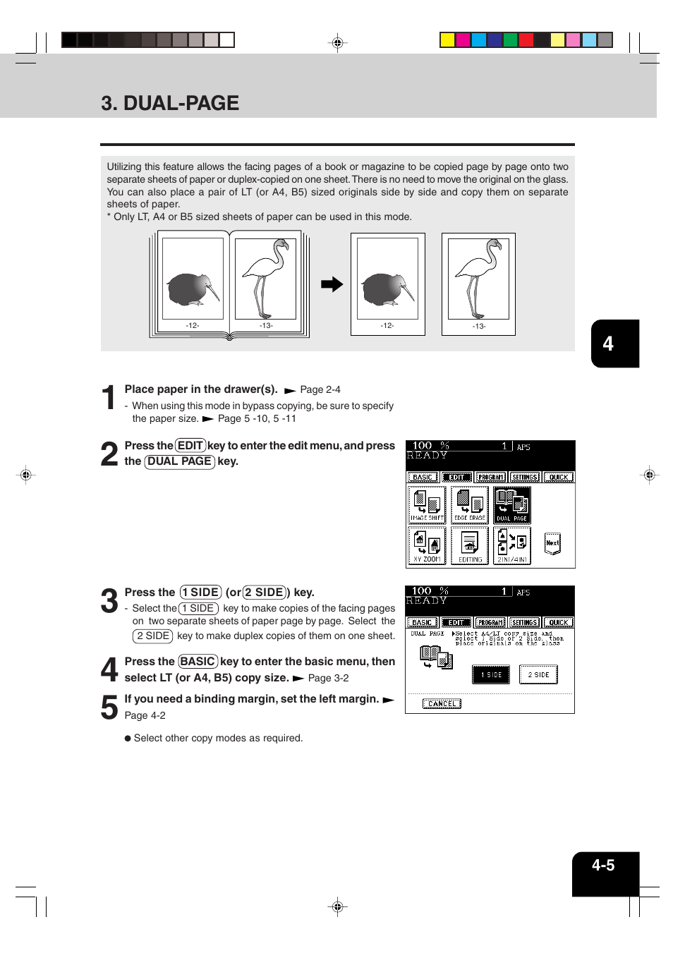 Dual-page | Sharp AR-651 User Manual | Page 61 / 178