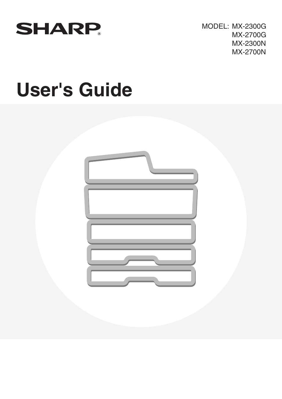 Sharp MX-2700N User Manual | 67 pages