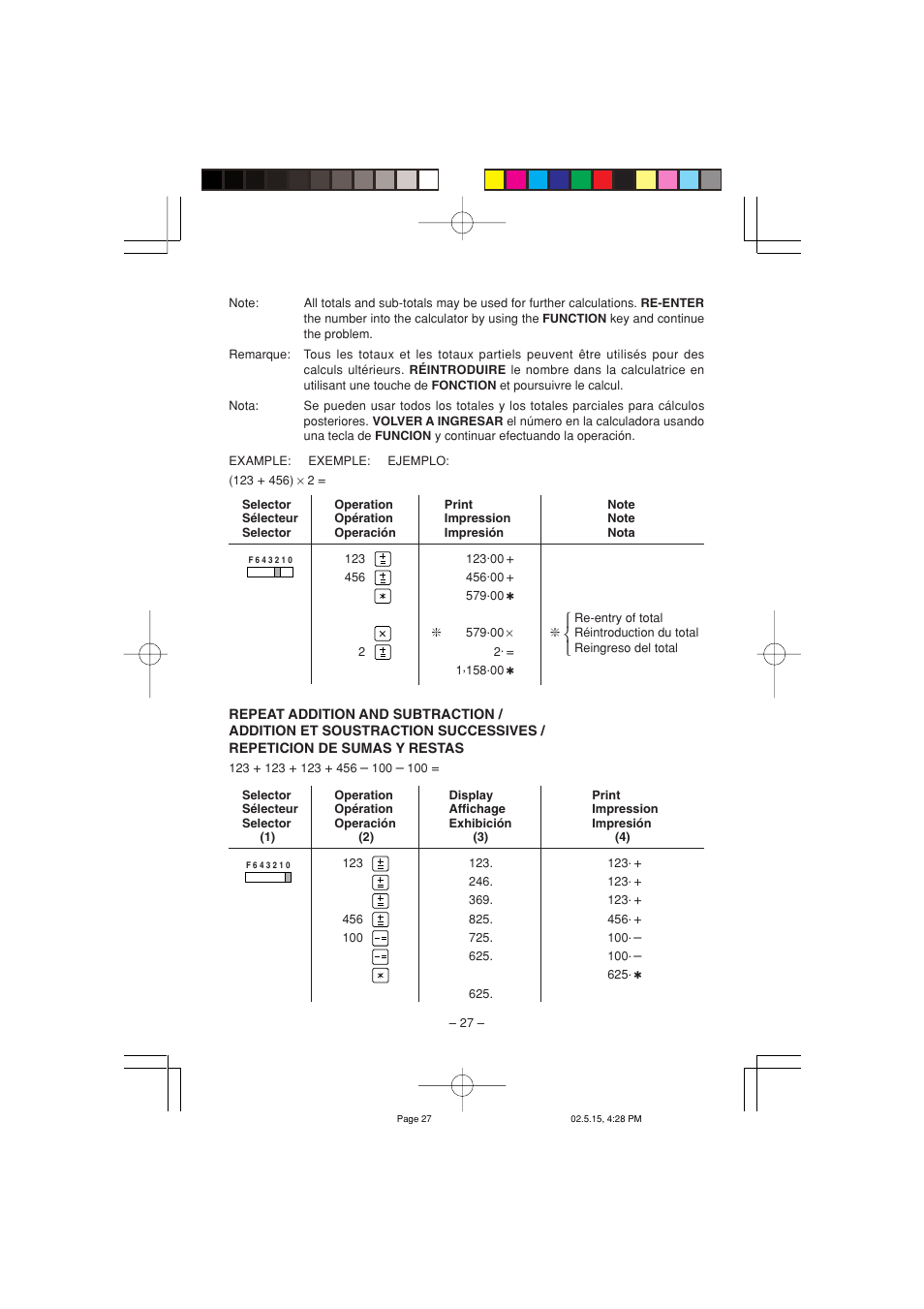 Sharp CS-4194H User Manual | Page 29 / 44