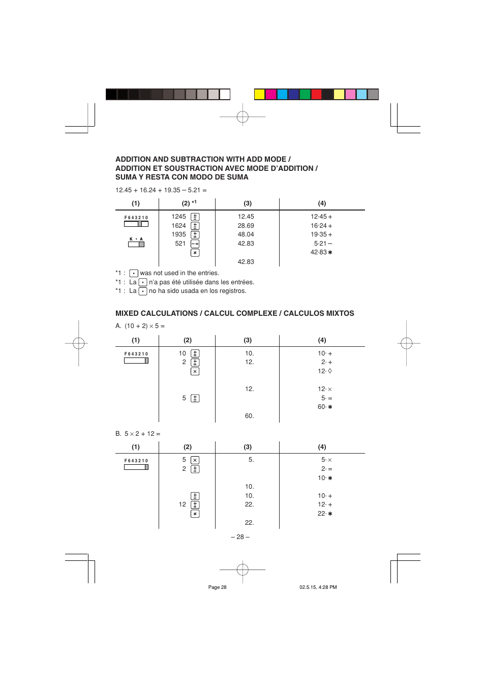 Sharp CS-4194H User Manual | Page 30 / 44