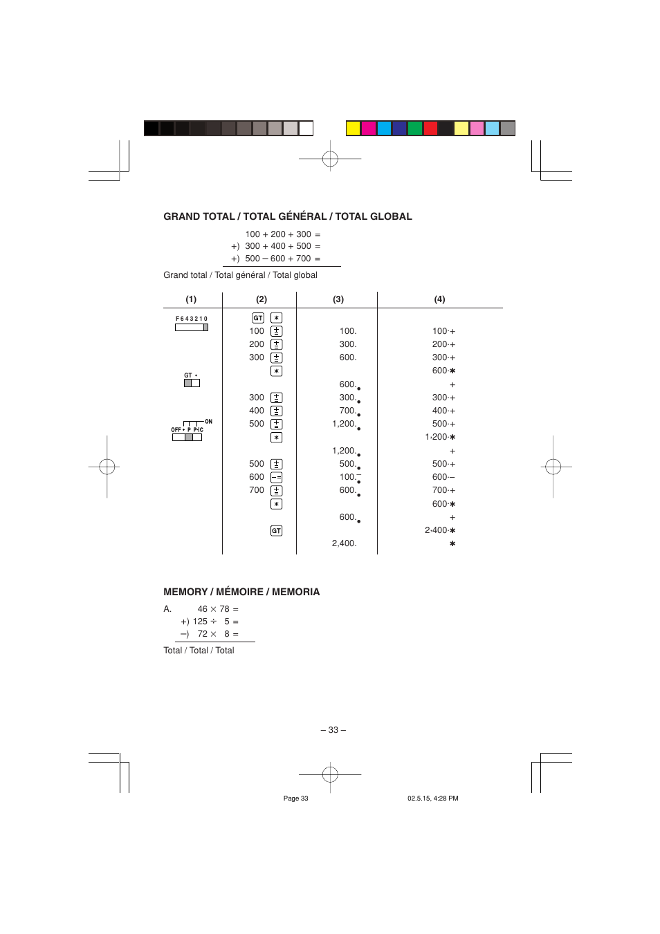 Sharp CS-4194H User Manual | Page 35 / 44