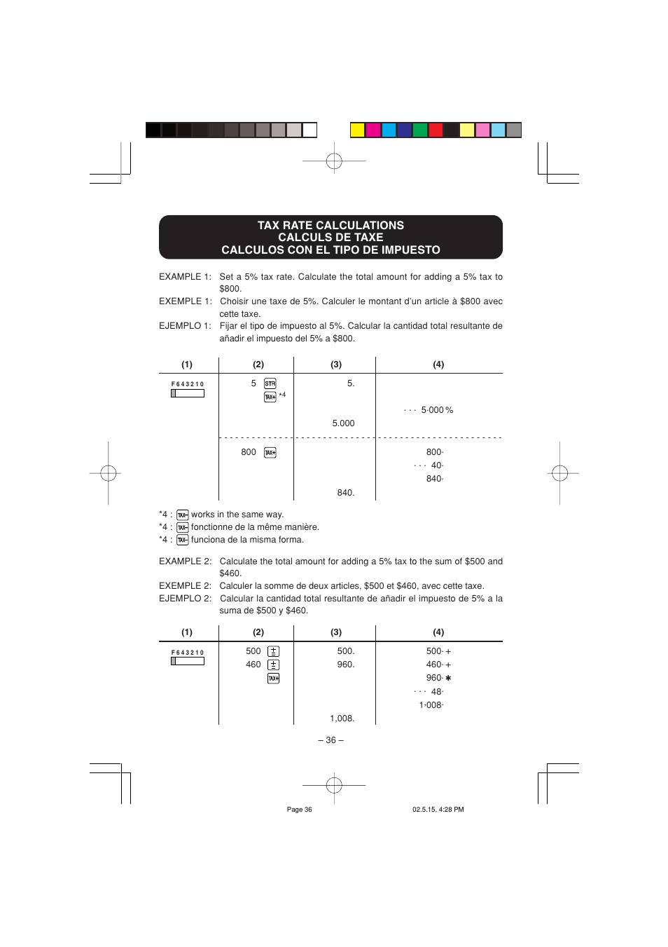 Sharp CS-4194H User Manual | Page 38 / 44