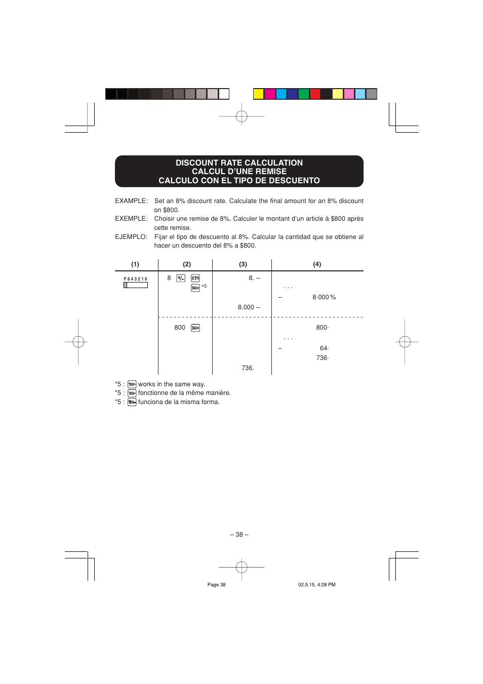 Sharp CS-4194H User Manual | Page 40 / 44