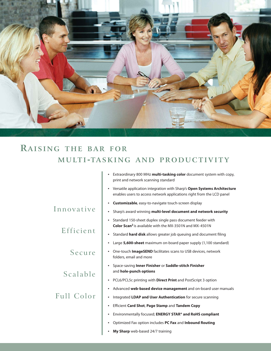 Sharp MX-3501N User Manual | Page 3 / 8