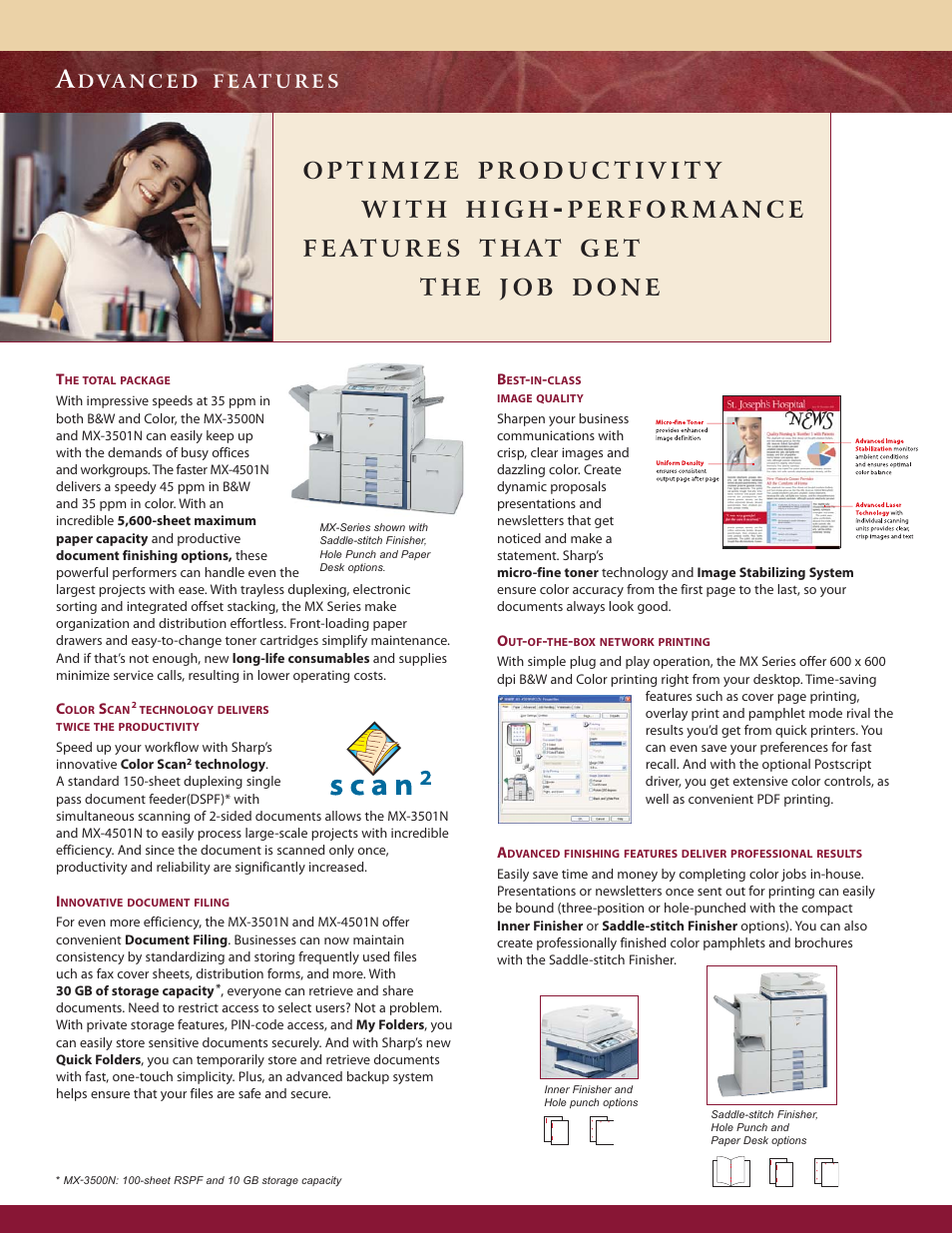 Sharp MX-3501N User Manual | Page 4 / 8