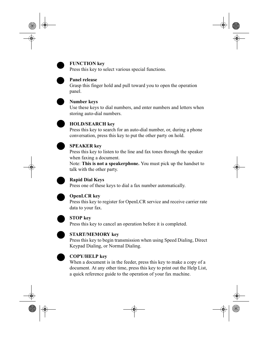 Sharp UX-355L User Manual | Page 10 / 156