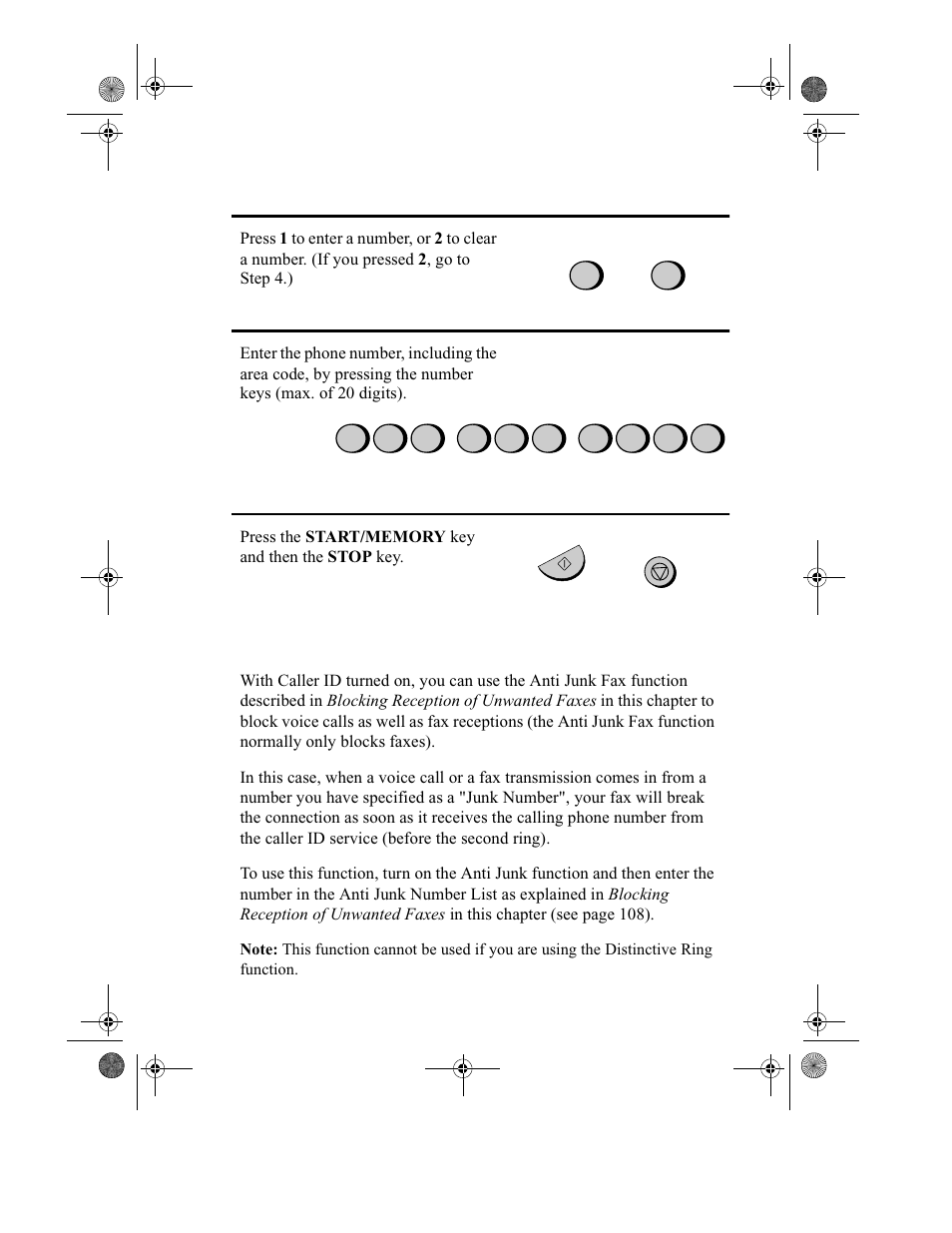 Sharp UX-355L User Manual | Page 100 / 156