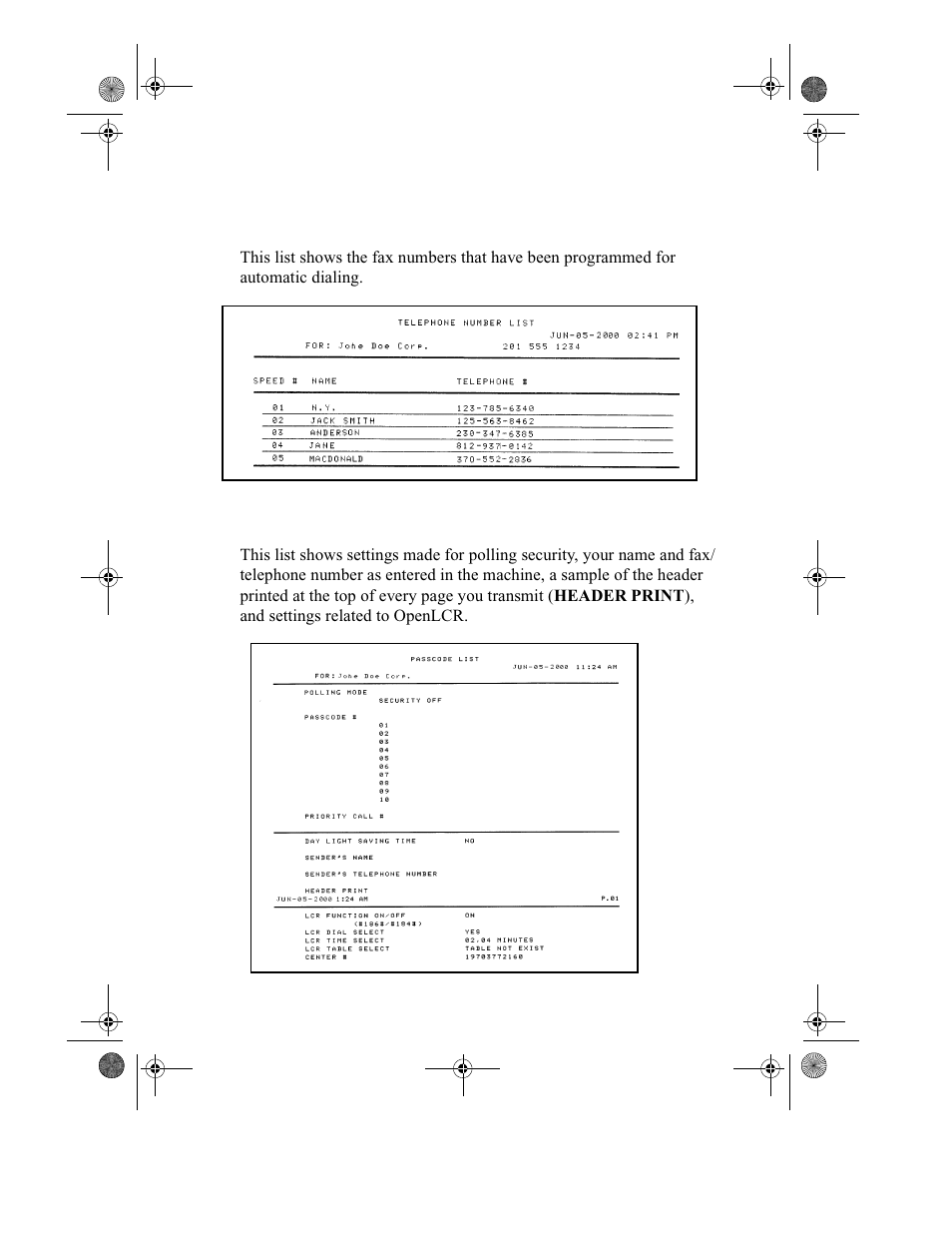 Sharp UX-355L User Manual | Page 124 / 156