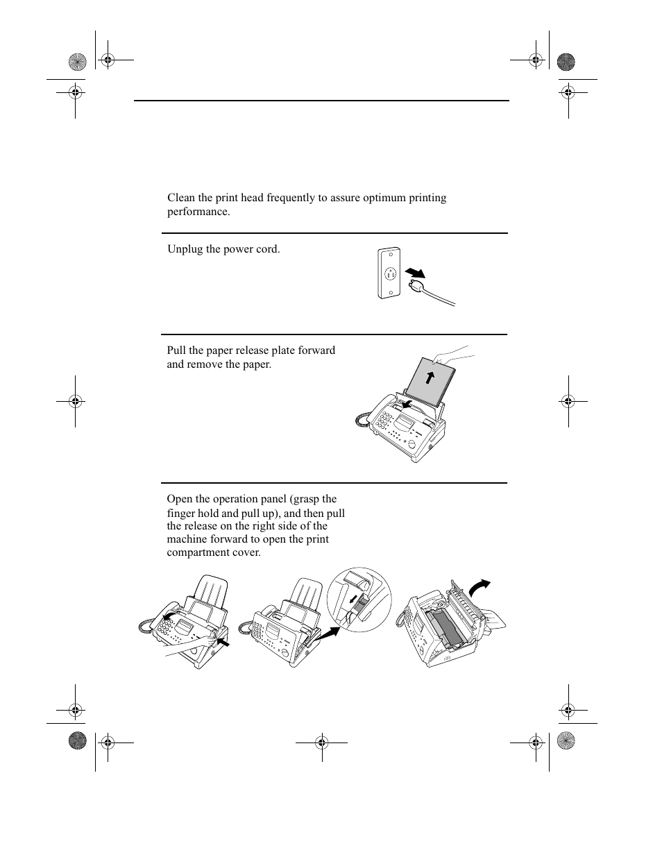 Maintenance | Sharp UX-355L User Manual | Page 128 / 156