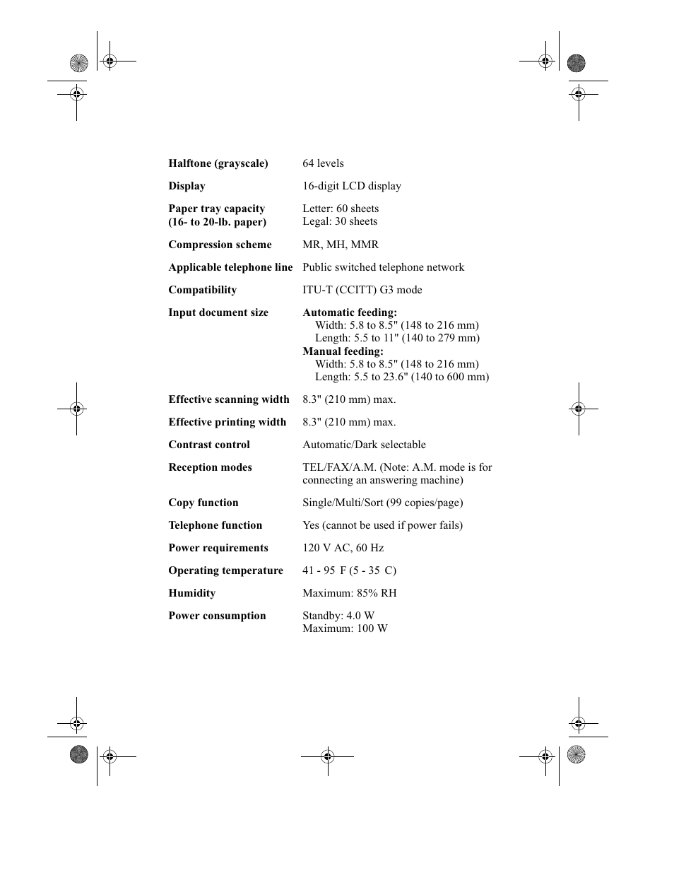 Sharp UX-355L User Manual | Page 4 / 156