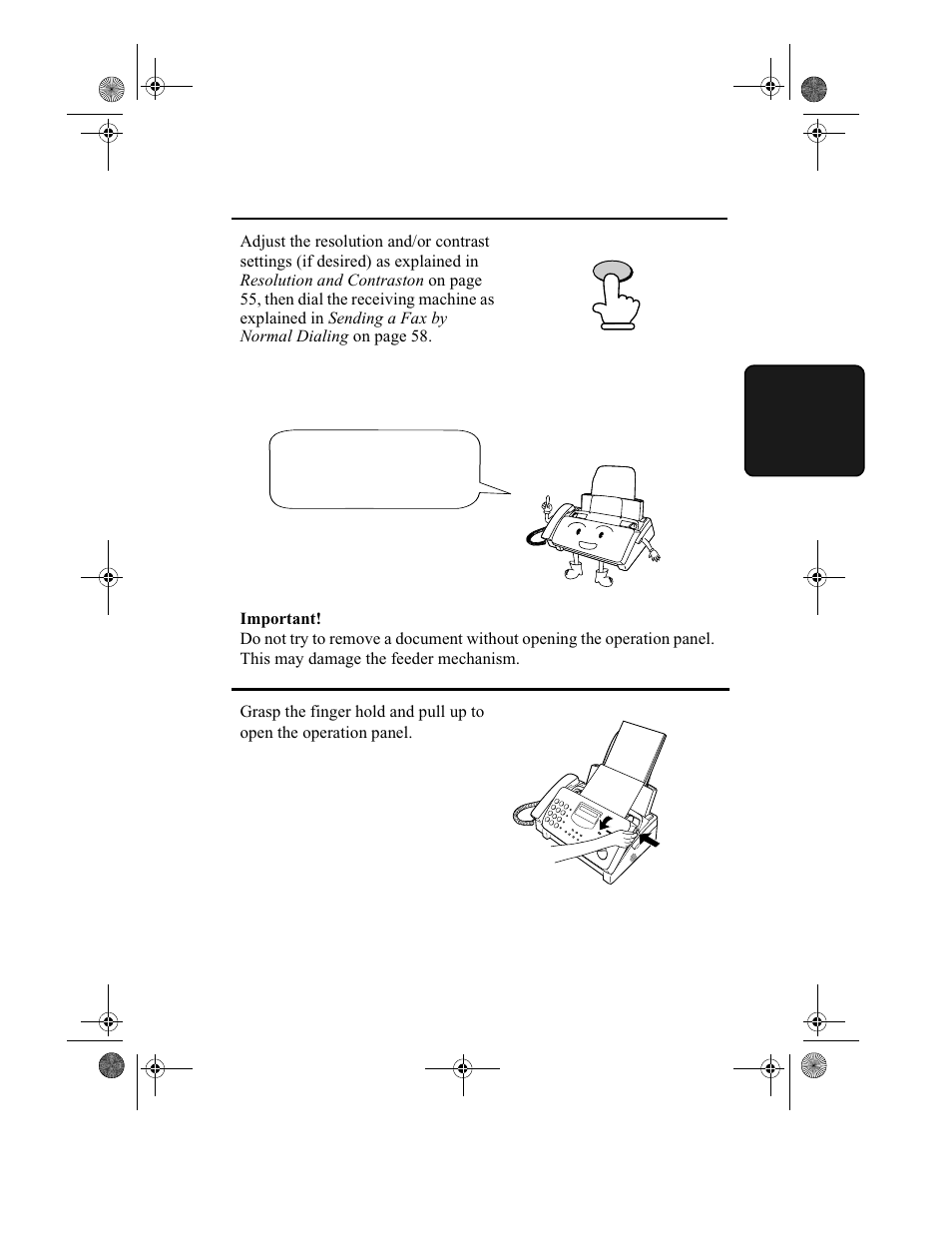 Sharp UX-355L User Manual | Page 55 / 156