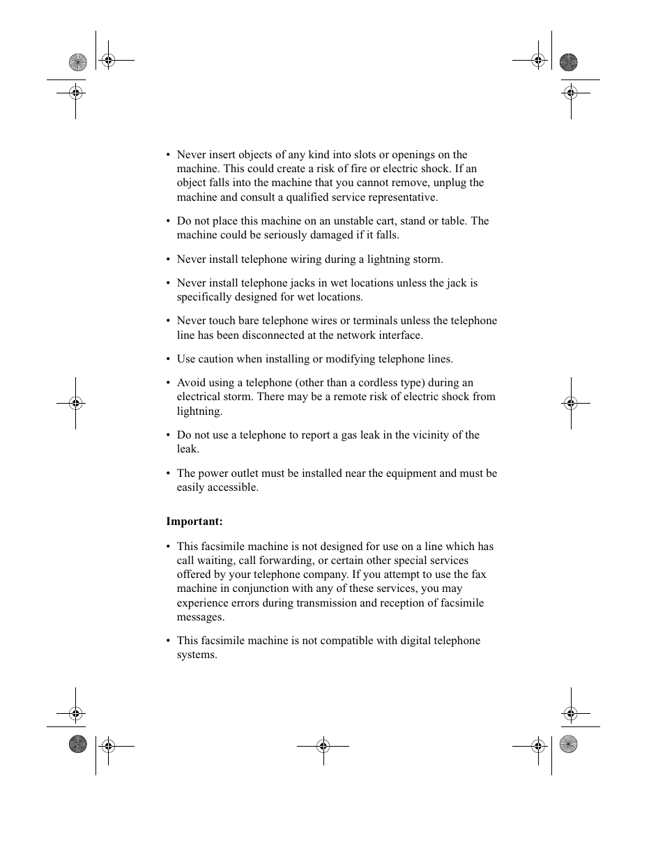 Sharp UX-355L User Manual | Page 6 / 156