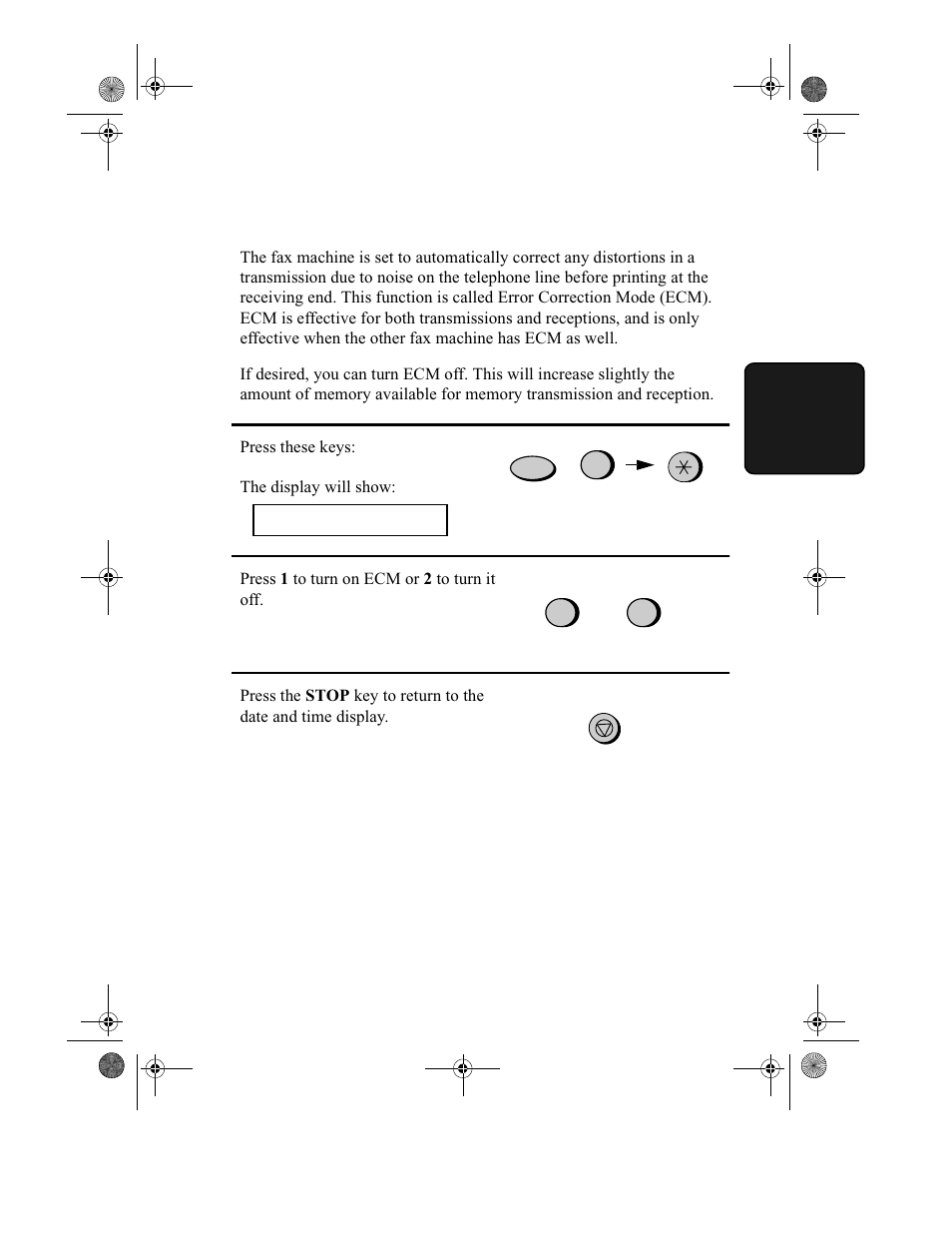 Sharp UX-355L User Manual | Page 73 / 156