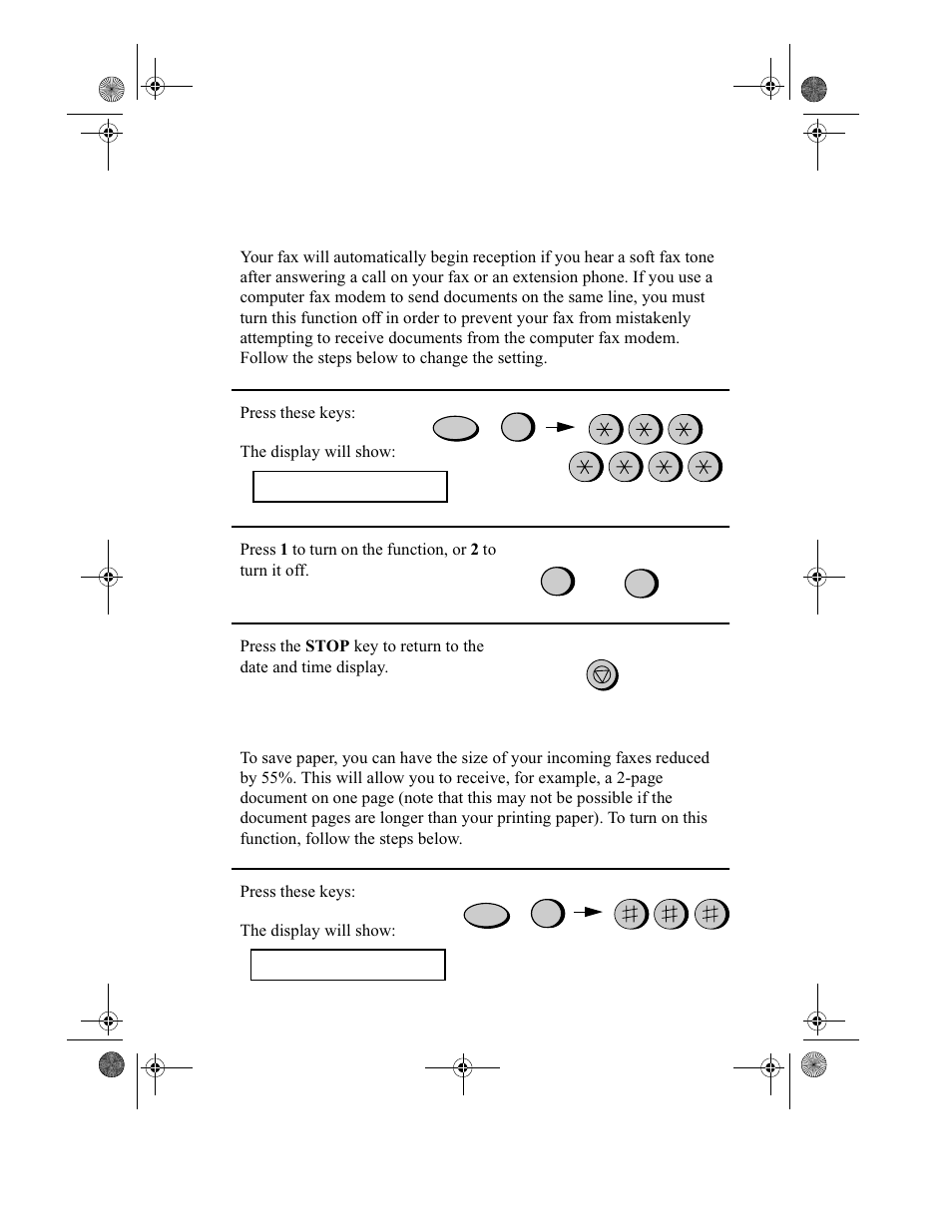 Sharp UX-355L User Manual | Page 80 / 156