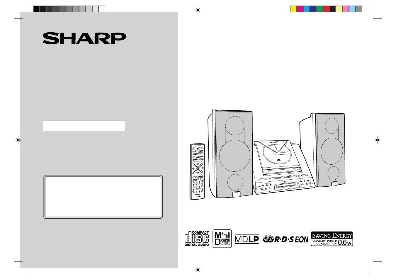 Sharp MD-E9000H User Manual | 52 pages