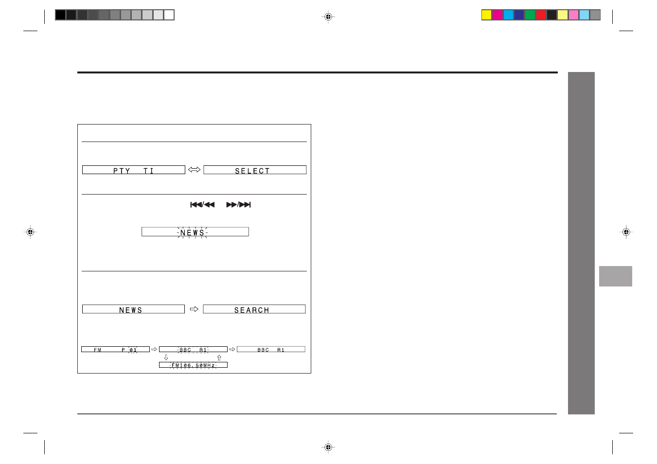 Rds radio, Using the radio data system (rds) (continued) | Sharp MD-E9000H User Manual | Page 27 / 52