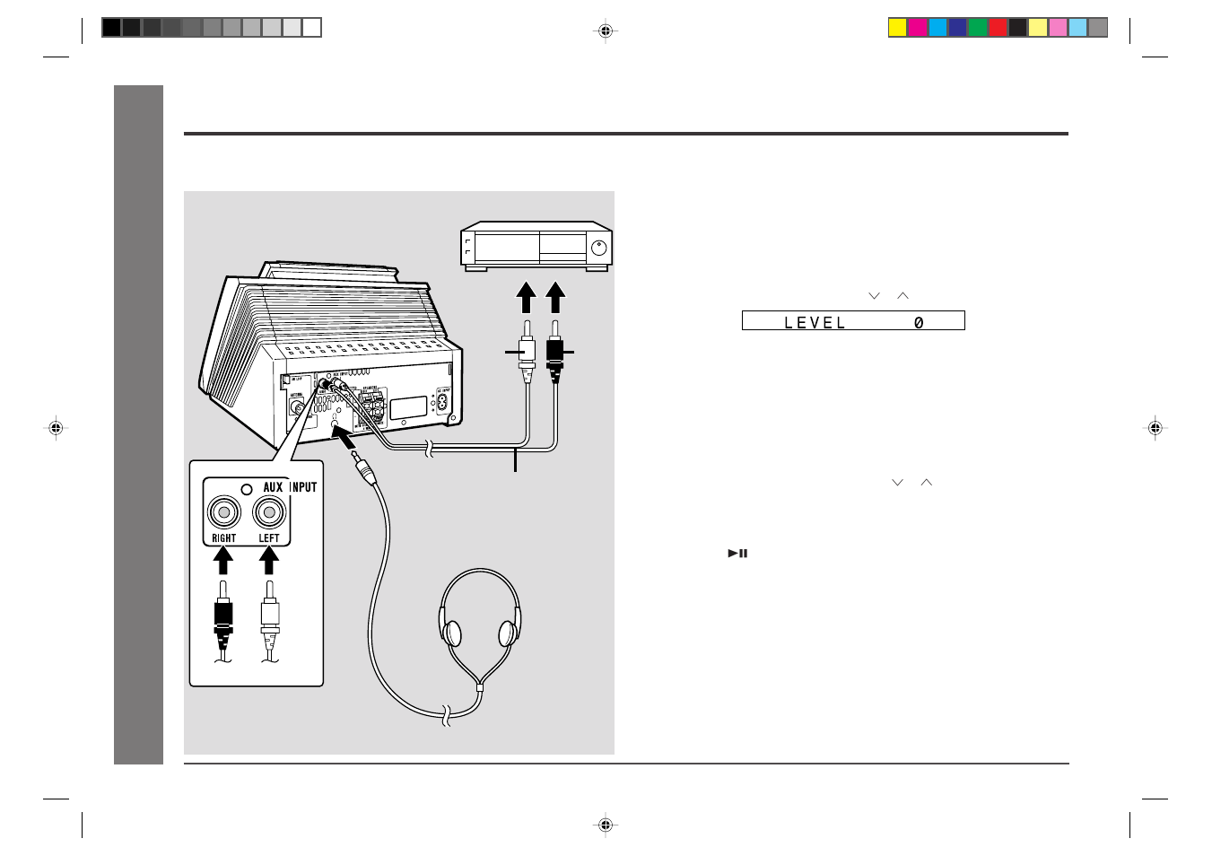 Advanced features, Enhancing your stereo system, Recording on a minidisc | Headphones | Sharp MD-E9000H User Manual | Page 44 / 52