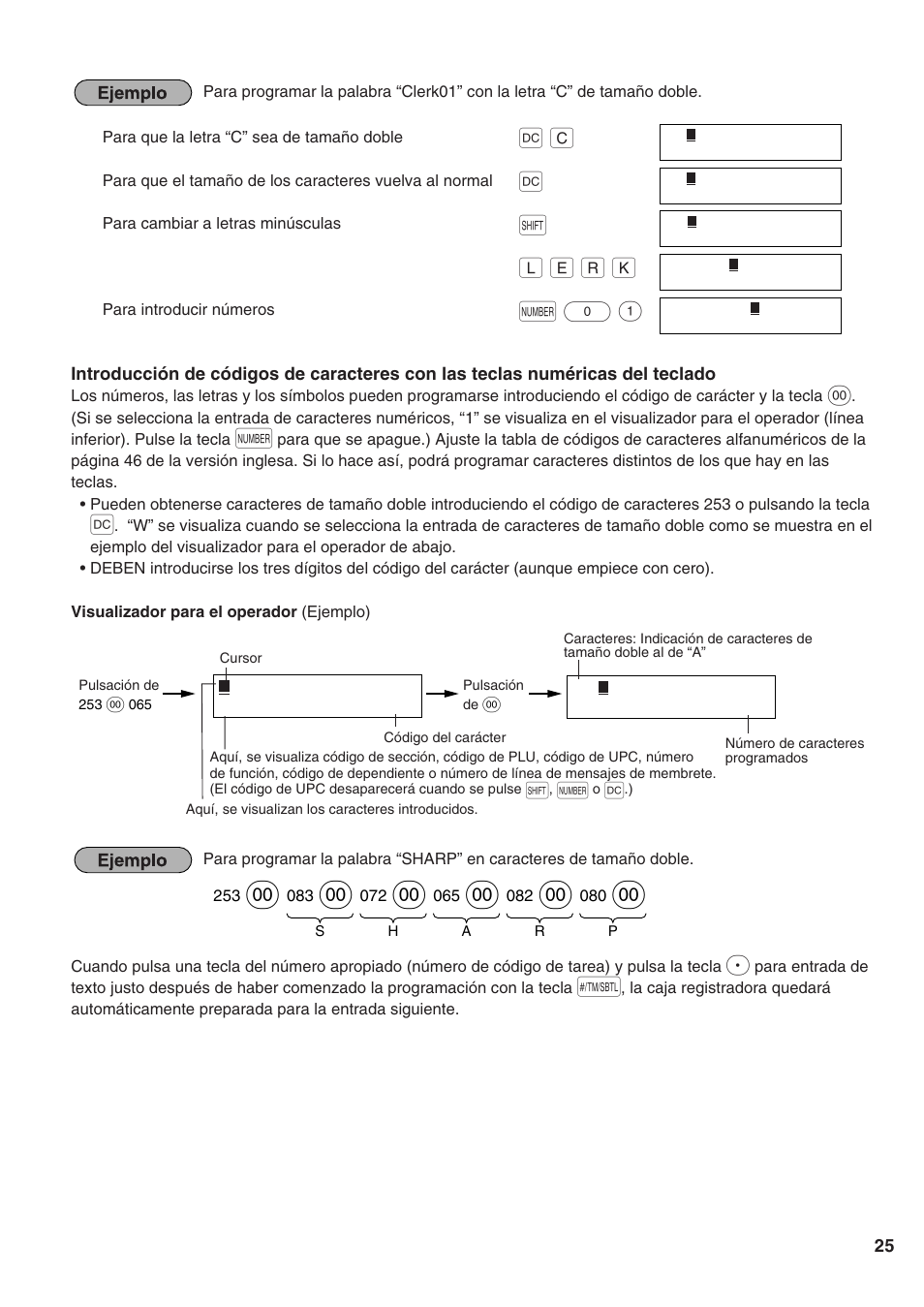 Sharp Electronic Cash Register XE-A402 User Manual | Page 105 / 124