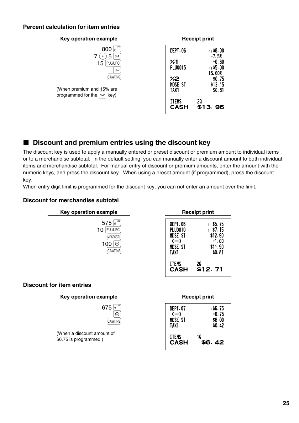 O& a | Sharp Electronic Cash Register XE-A402 User Manual | Page 27 / 124