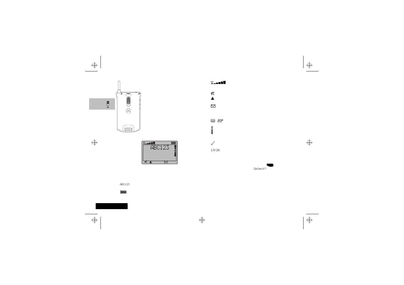 Motorola StarTac85 User Manual | Page 16 / 76