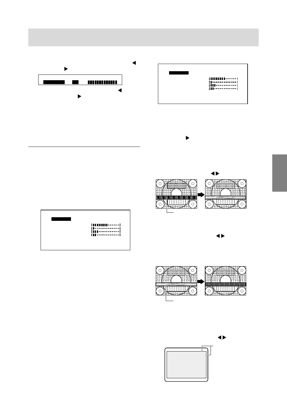 Gb d f italiano e, Regolazione manuale dello schermo | Sharp LL-T15S1 User Manual | Page 83 / 113