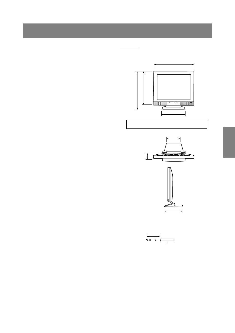 Specifiche, Gb d f italiano e | Sharp LL-T15S1 User Manual | Page 87 / 113