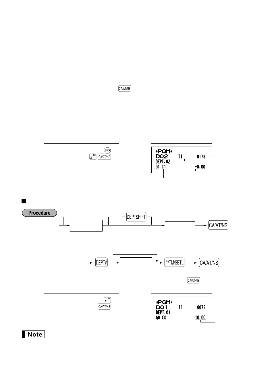 Preset unit price | Sharp XE-A401 User Manual | Page 35 / 113