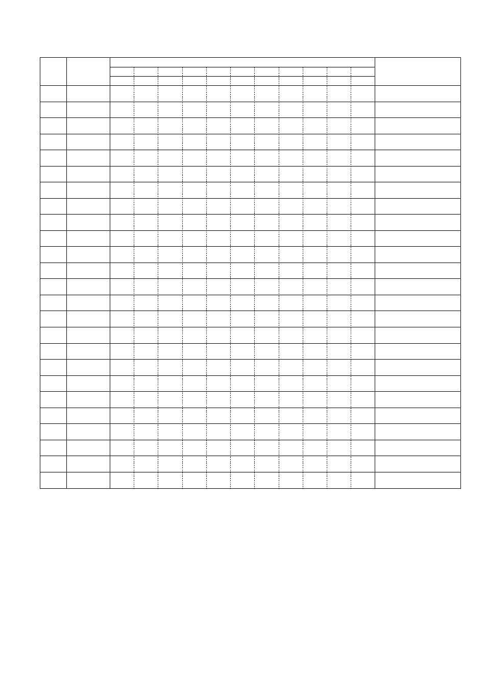 Programming sheet for departments | Sharp XE-A401 User Manual | Page 73 / 113