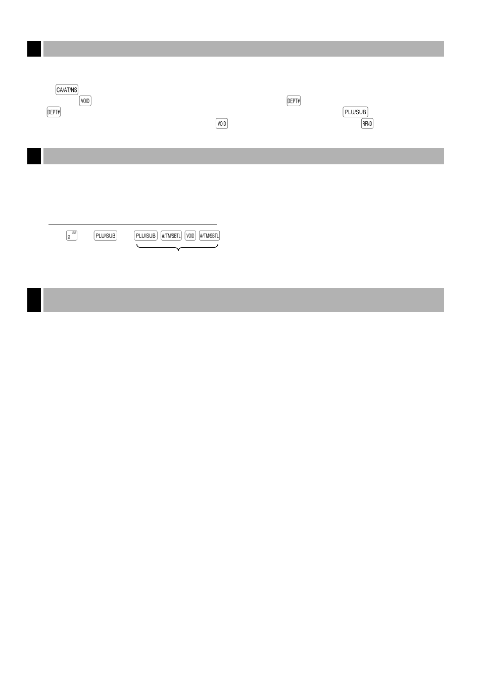 3 cancelación del subtotal | Sharp XE-A401 User Manual | Page 87 / 113