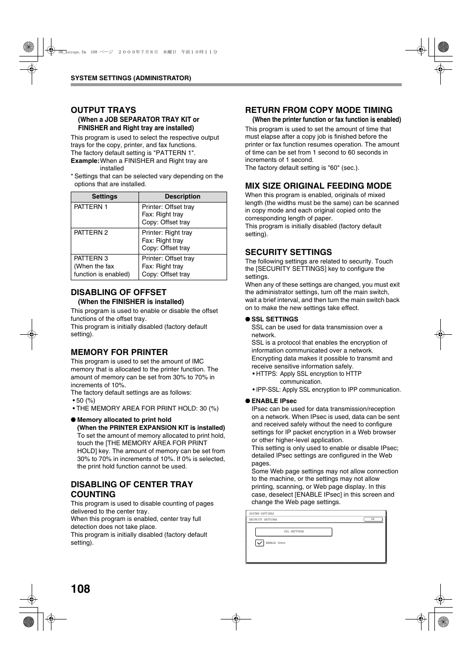 Sharp TINSE2026QSZZ User Manual | Page 110 / 168