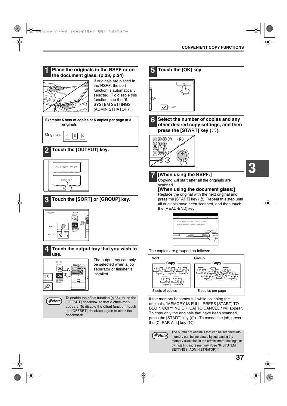 Sharp TINSE2026QSZZ User Manual | Page 39 / 168