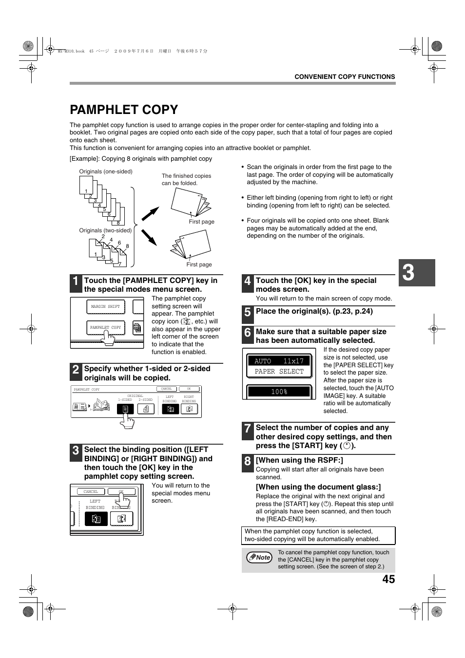 Pamphlet copy | Sharp TINSE2026QSZZ User Manual | Page 47 / 168