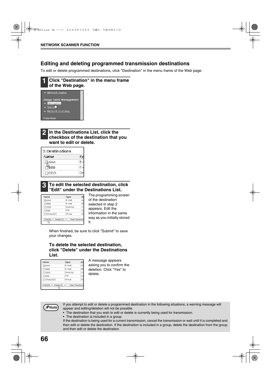 Sharp TINSE2026QSZZ User Manual | Page 68 / 168