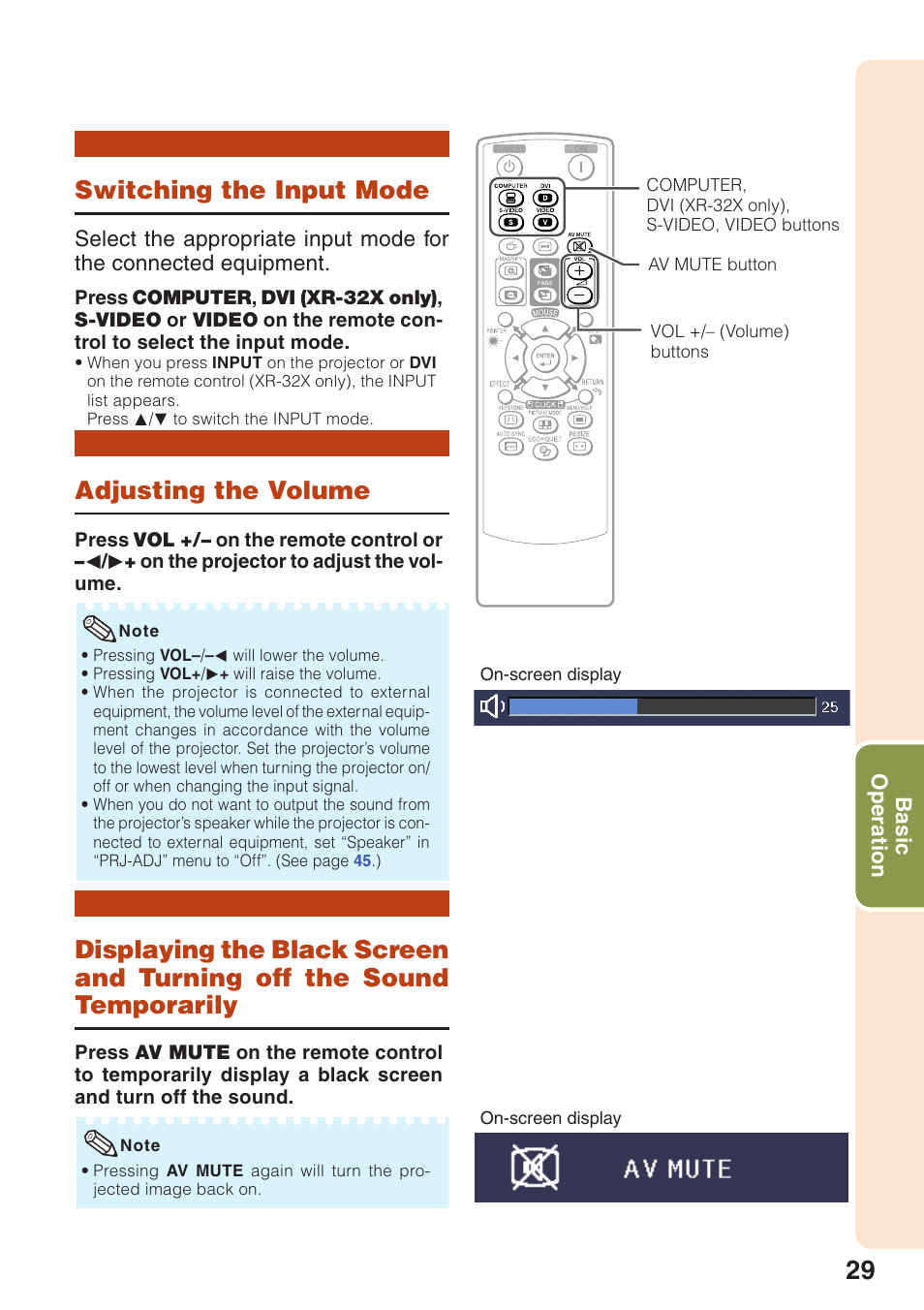 Sharp Notevision XR-32X User Manual | Page 33 / 73