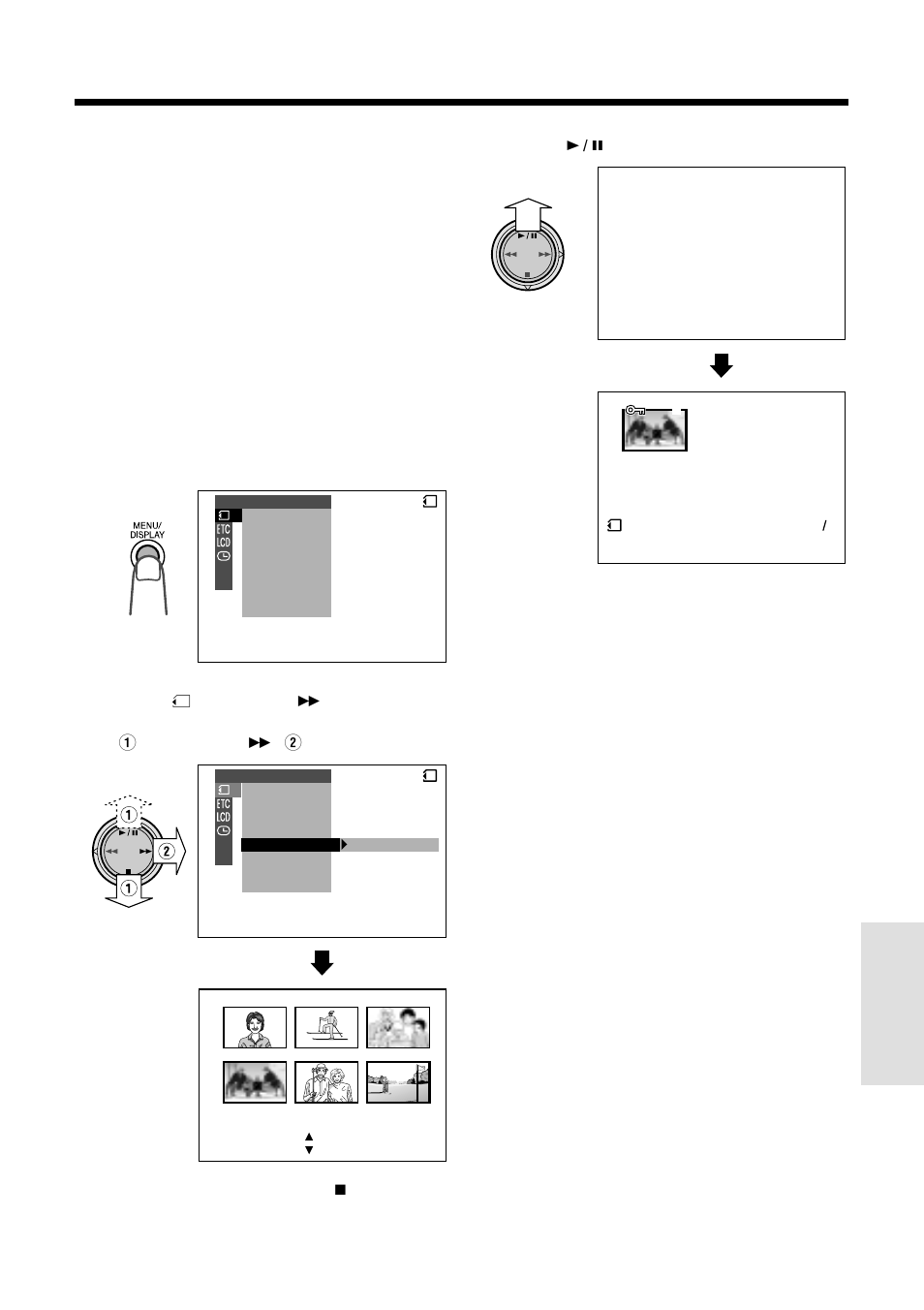 Deleting all stored images | Sharp VL-WD255U User Manual | Page 97 / 124